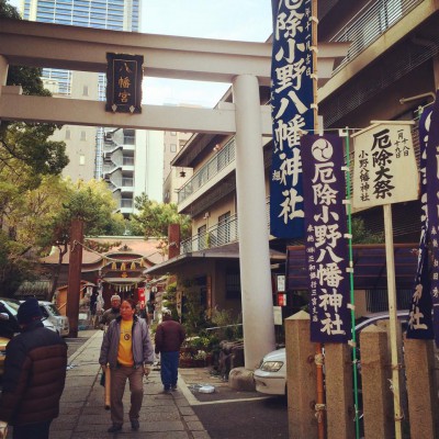 小野八幡神社の裏手にcocoro studio（ココロスタジオ）はあります
