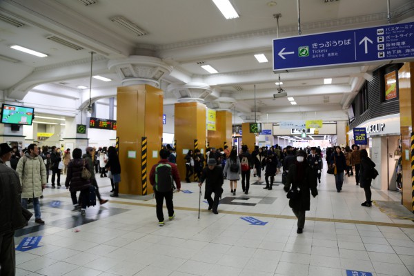 JR三ノ宮駅中央改札
