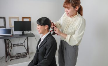 就活用の証明写真は神戸三宮ココロスタジオ