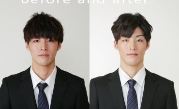 メンズプランBefore&After　好印象な身だしなみはココロスタジオのメンズプランで
