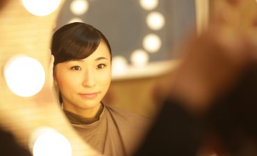 就活前髪ヘアセット